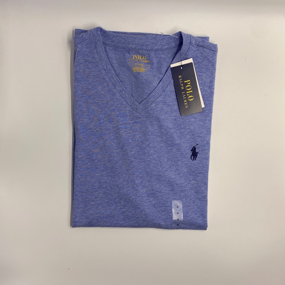 New Classic Fit Jersey V-Neck T-Shirt